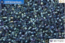 MIYUKI Beads Delica Fancy Lined Anchor Grey (DB2387) 11/0 DB2387