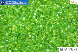 MIYUKI Beads Delica Fancy Lined Celery (DB2376) 11/0