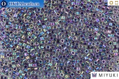 MIYUKI Beads Delica Lined Light Violet AB 11/0 (DB59)