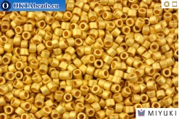 MIYUKI Beads Delica Matt Metallic Bright Yellow Gold 24Kt (DB331) 11/0
