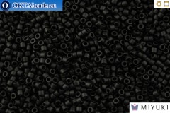 MIYUKI Beads Delica Matte Black 11/0 (DB310)