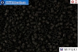 MIYUKI Beads Delica Matte Black 15/0 (DBS310)