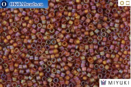 MIYUKI Beads Delica Matte Red AB 11/0 (DB853) DB853