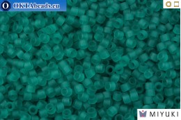 MIYUKI Beads Delica Matte Transparent Caribbean Teal (DB1268) 11/0