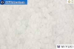 MIYUKI Beads Delica Matte Transparent Crystal 11/0 (DB741)