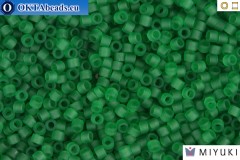 MIYUKI Beads Delica Matte Transparent Green 11/0 (DB746)