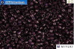 MIYUKI Beads Delica Matte Transparent Purple 11/0 (DB784)
