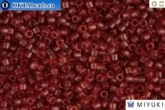 MIYUKI Beads Delica Matte Transparent Salmon 11/0 (DB773)