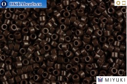 MIYUKI Beads Delica Opaque Chocolate Brown 11/0 (DB734)