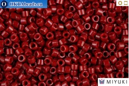 MIYUKI Beads Delica Opaque Cranberry 11/0 (DB654)
