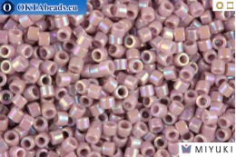 MIYUKI Beads Delica Opaque Lilac AB 11/0 (DB158) DB158