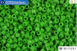 MIYUKI Beads Delica Opaque Pea Green 11/0 (DB724)