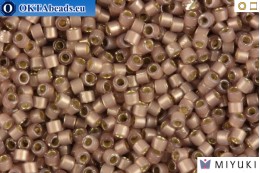 MIYUKI Beads Delica Silver Line Cinnamon Opal 11/0 (DB1460)