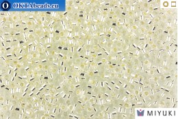 MIYUKI Beads Delica Silver Lined Crystal 11/0 (DB41)
