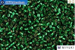 MIYUKI Beads Delica Silver Lined Green 11/0 (DB148) DB148