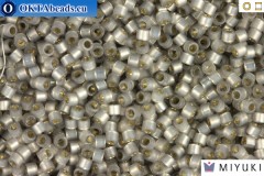 MIYUKI Beads Delica Silver Lined Light Taupe Alabaster 11/0 (DB630)
