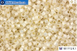 MIYUKI Beads Delica Silver Lined Pale Cream Opal 11/0 (DB1451)