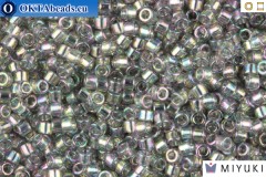 MIYUKI Beads Delica Transparent Grey Iris 11/0 (DB107)