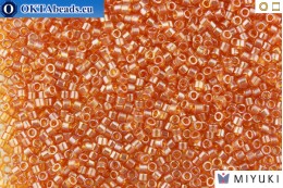 MIYUKI Beads Delica Transparent Marigold Luster 11/0 (DB1221)