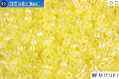 MIYUKI Beads Delica Transparent Pale Yellow Luster 11/0 (DB1471)