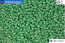 MIYUKI Beads DURACOAT Galvanized Dark Mint Green 11/0 (4214)