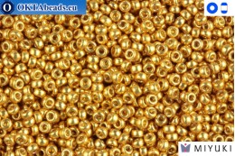 MIYUKI Beads Duracoat Galvanized Gold 15/0 (4202)