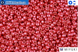 MIYUKI Beads Duracoat Galvanized Lightt Cranberry 15/0 (4211)