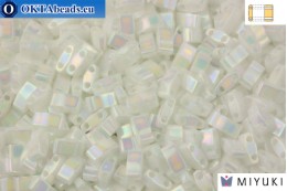 MIYUKI Beads Half TILA Pearl White Opaque (471) 