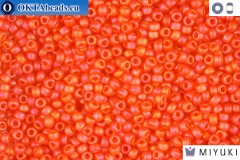 MIYUKI Beads Matte Orange AB 11/0 (138FR)