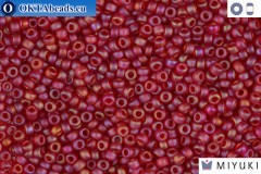 MIYUKI Beads Matte Red AB 11/0 (141FR)