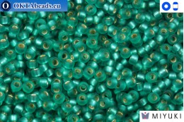 MIYUKI Beads Matte S/L Teal (2425F) 15/0