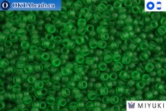 MIYUKI Beads Matte Transparent Green 15/0 (146F)