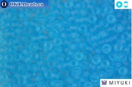 MIYUKI Beads Matte Transparent Light Blue 6/0 (148F) 6MR148F