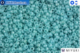 MIYUKI Beads Opaque Light Aqua Luster 15/0 (2470)