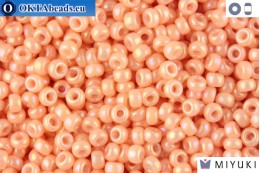 MIYUKI Beads Semi-Matte Opaque Salmon (596) 11/0