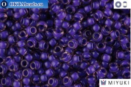 MIYUKI Beads Semi-Matte Violet/Lined Light Amethyst (1932) 11/0