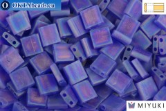 MIYUKI Beads TILA Matte Transparent Cobalt AB (151FR)