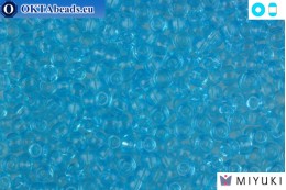 MIYUKI Beads Transparent Light Blue 6/0 (148) 6MR148