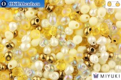 MIYUKI Drop Beads Mix Honey Butter (MIX22)