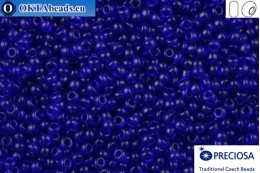 Preciosa czech seed beads 1 quality cobalt (30100) 9/0, 50g R09PR30100
