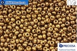 Preciosa czech seed beads 1 quality bronze (59145) 6/0, 50g R06PR59145