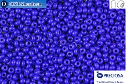 Preciosa czech seed beads 1 quality blue (33060) 9/0, 50g R09PR33060
