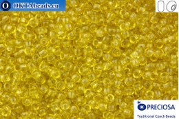 Preciosa czech seed beads 1 quality yellow solgel (01151) 10/0, 50g