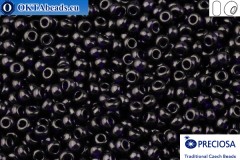 Preciosa český rokajl 1 jakost dark sapphire (30110) 10/0, 50g