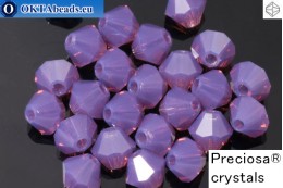 Preciosa Crystal Bicone Amethyst Opal 4mm, 24pc 4PRcrys84