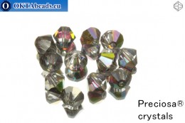 Прециоза Хрустальные Биконусы - Crystal Vitrail Medium 6мм, 12шт 6PRcrys7