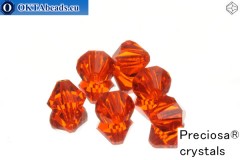 Preciosa Crystal Bicone - Hyacint 8mm, 6pc