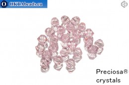 Preciosa Crystal Bicone - Pink Sapphire 4mm, 24pc 4PRcrys19