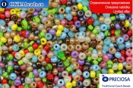 Preciosa czech seed beads mix 10/0, ~50g 2CR058