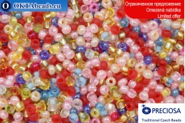 Preciosa czech seed beads mix 10/0, ~50g